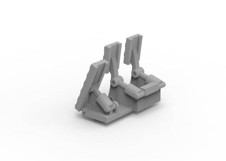 Single driver peddle box