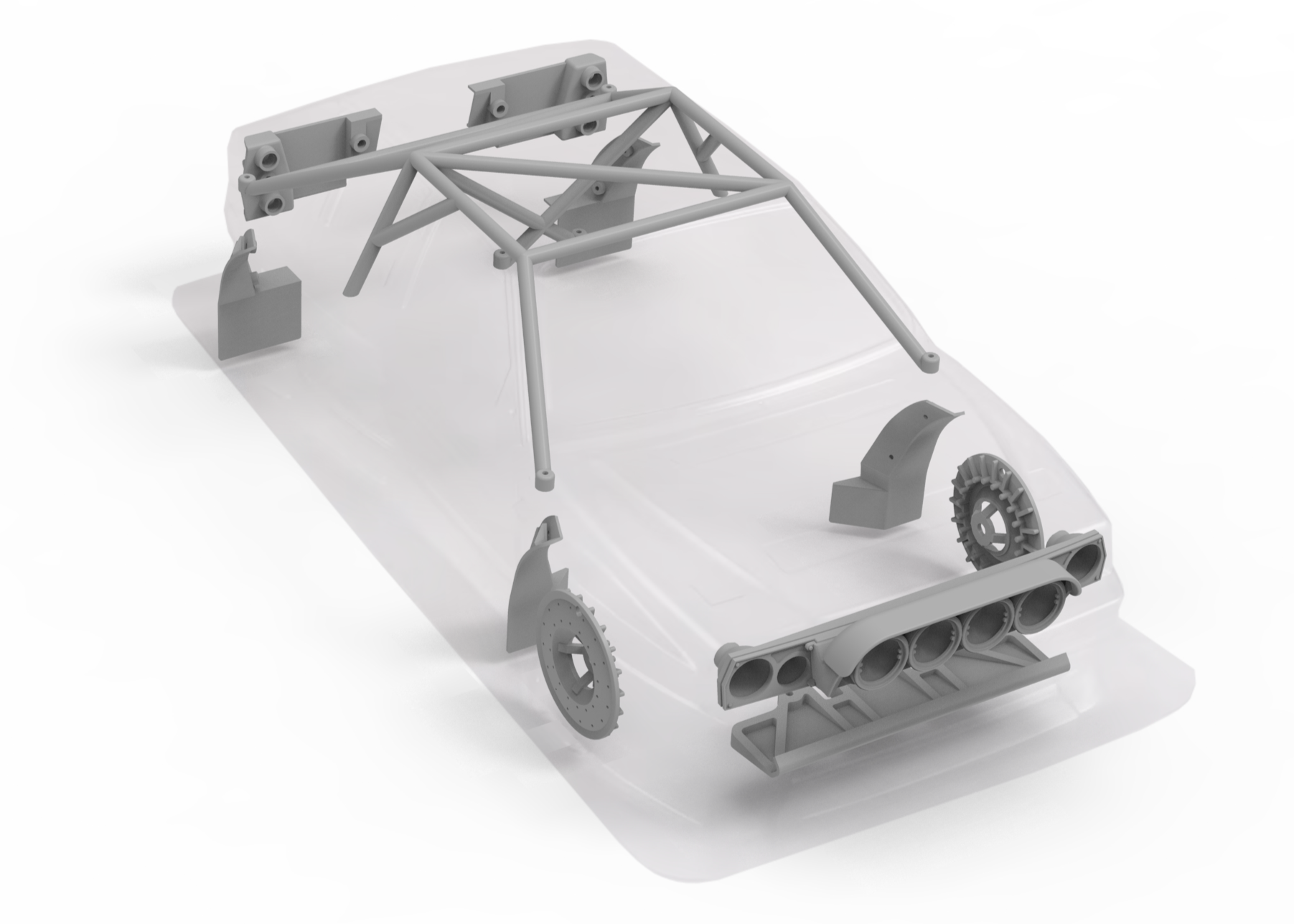 Delta integrale detail parts set – Knight Customs Delta integrale detail parts set – Knight Customs