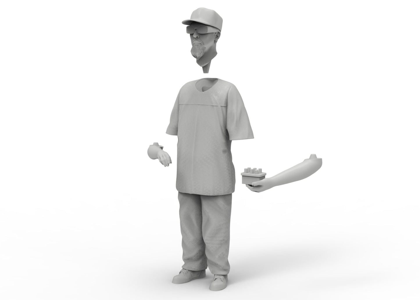 Lowrider standing figure