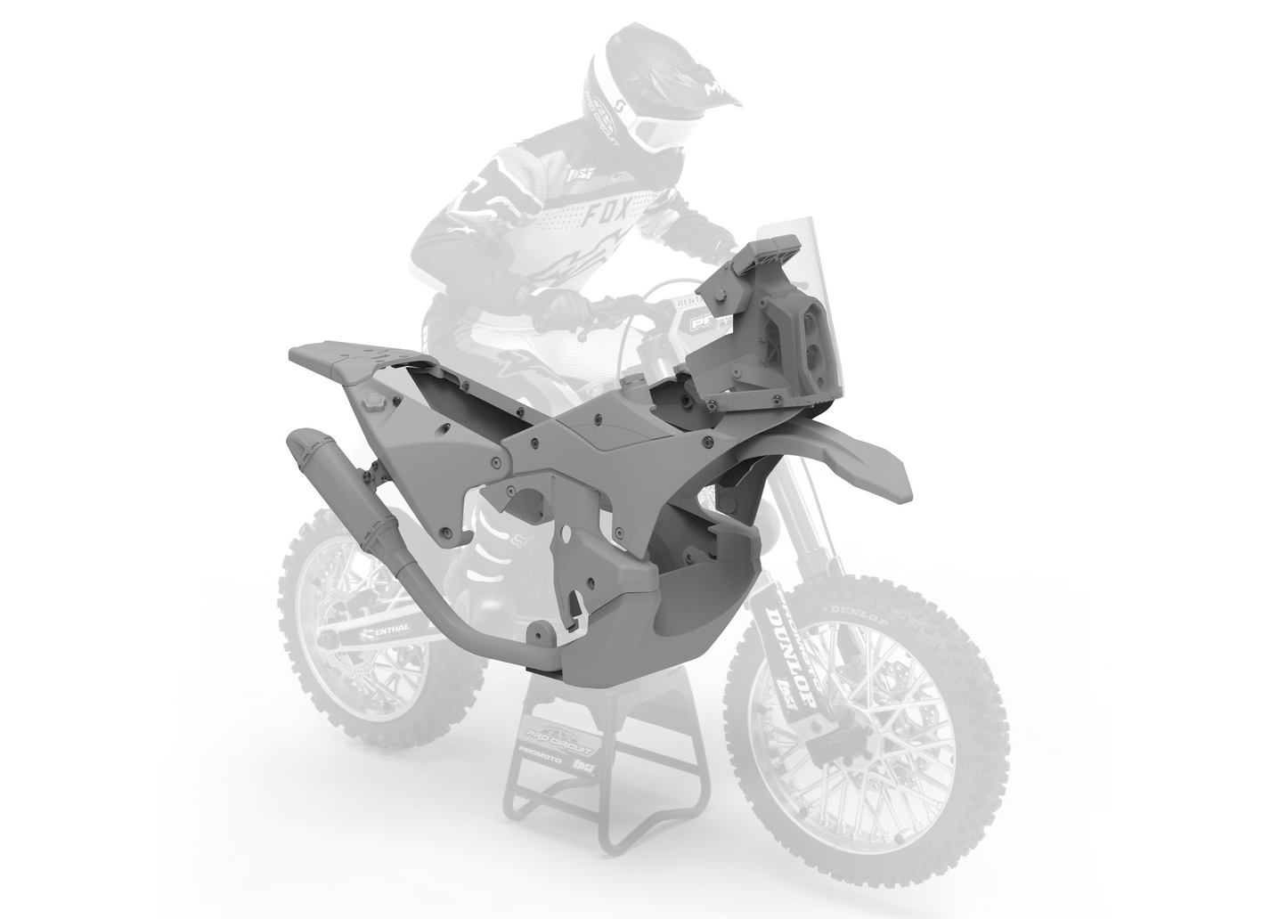 MX Dakar conversion set