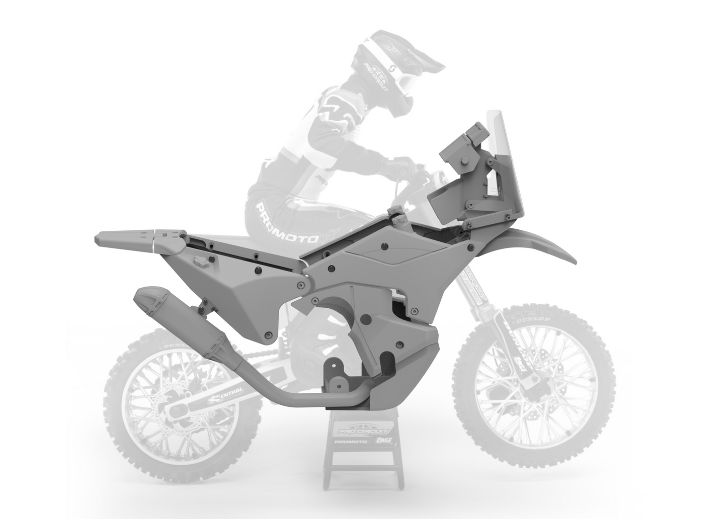 MX Dakar conversion set