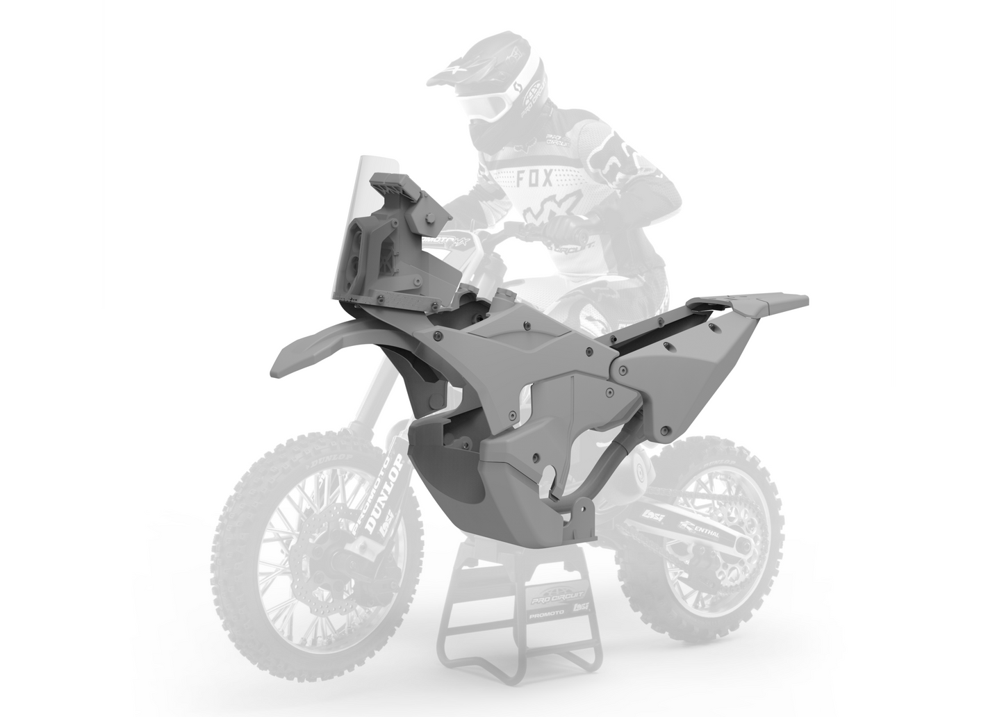 MX Dakar conversion set