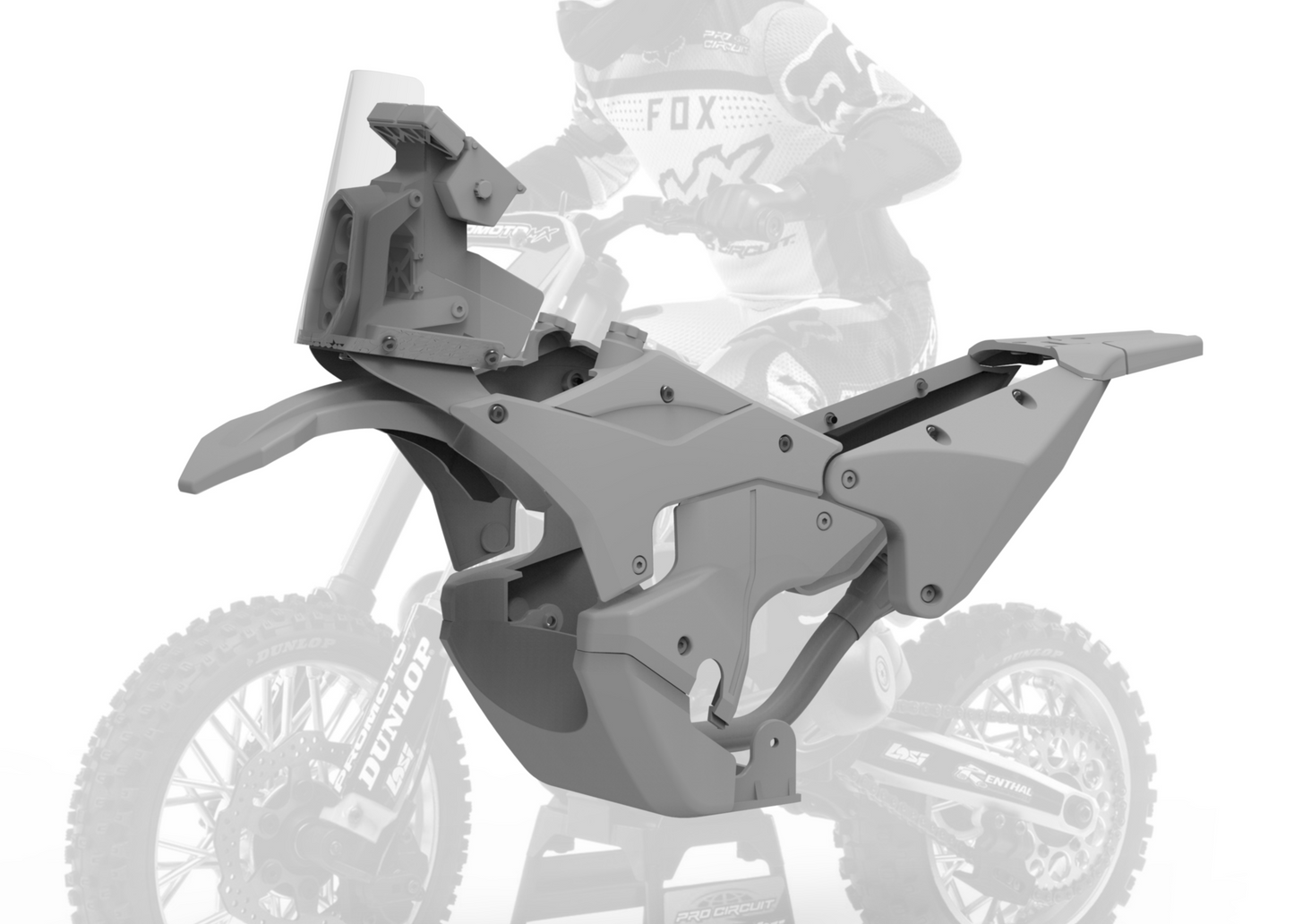 MX Dakar conversion set