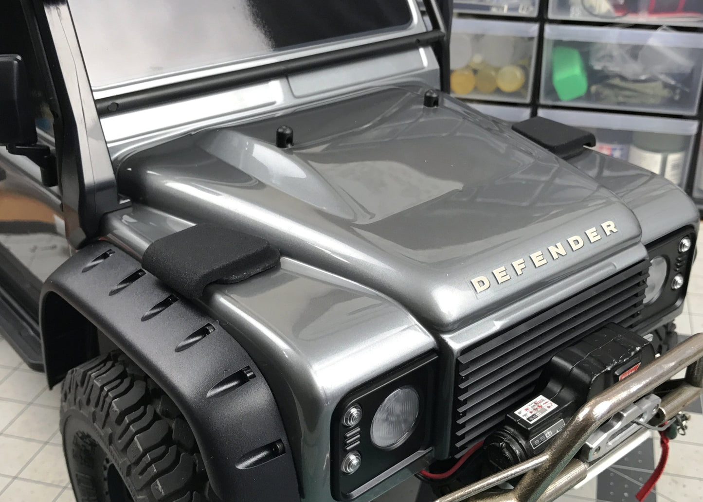 D110 Defender wing top vent