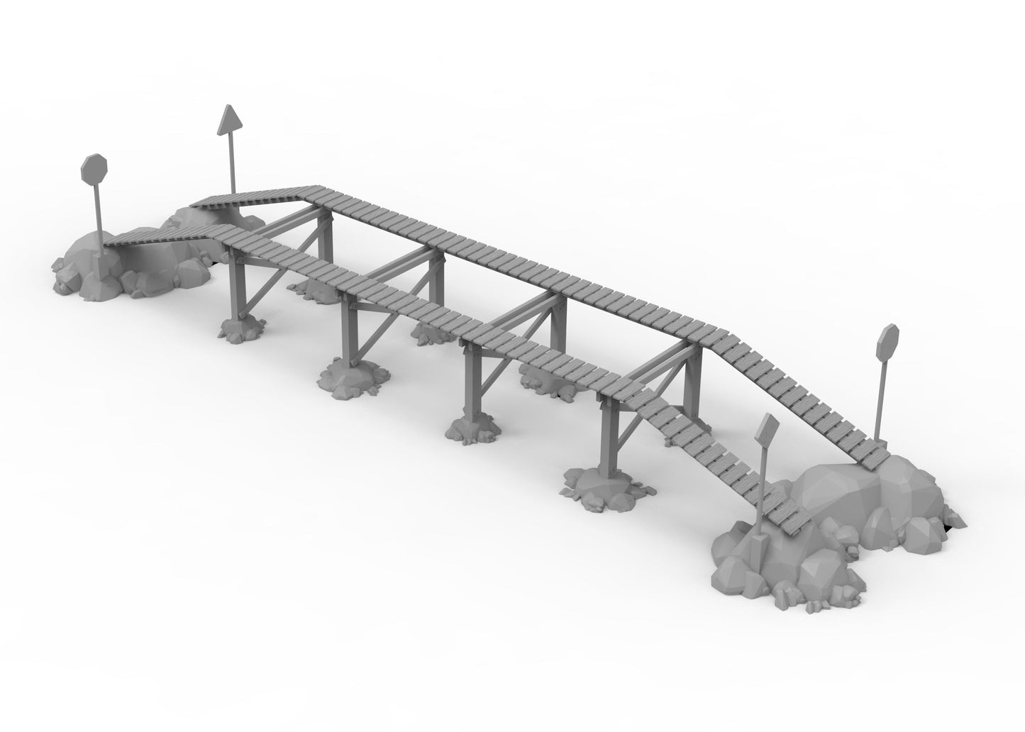 Modular Wooden Bridge