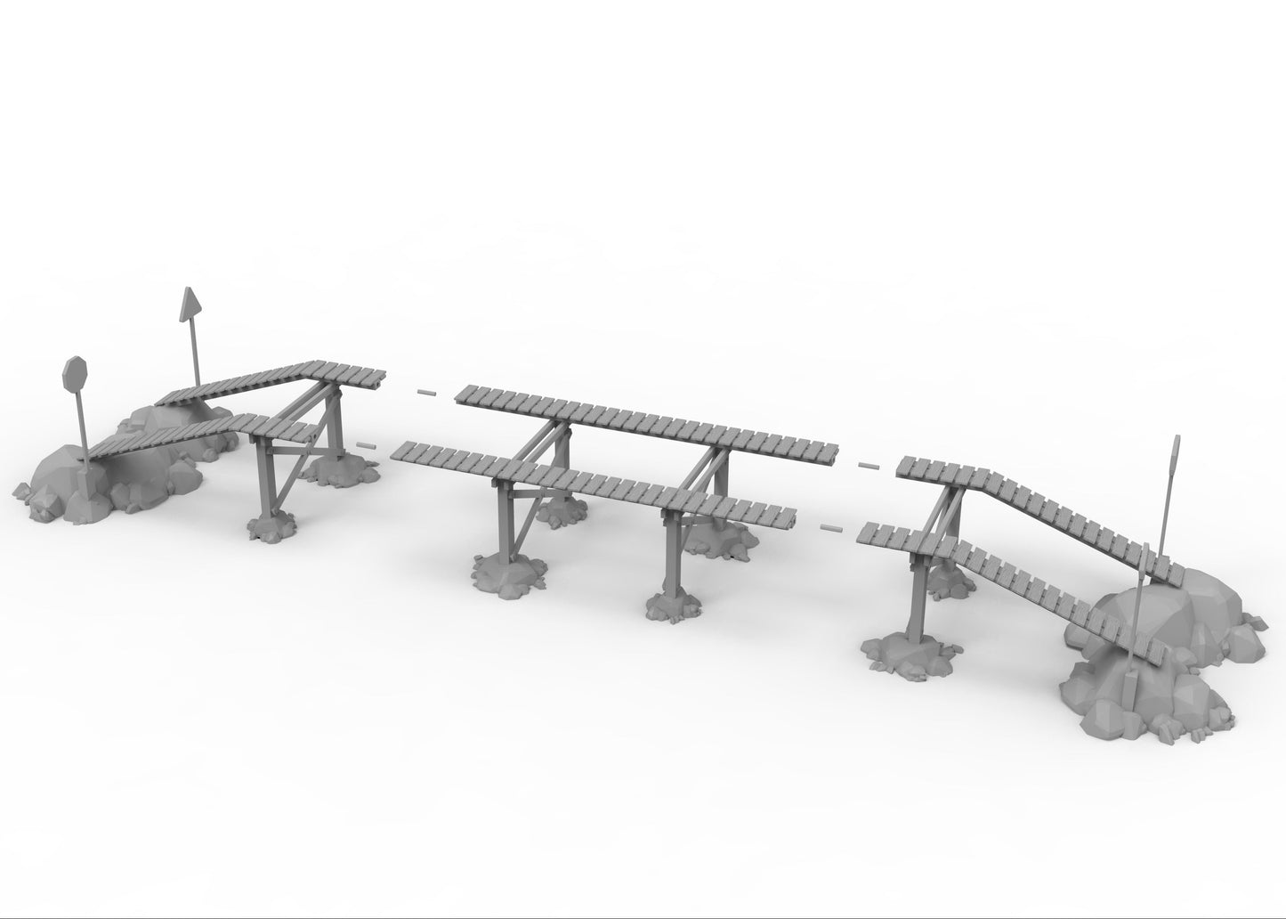 Modular Wooden Bridge