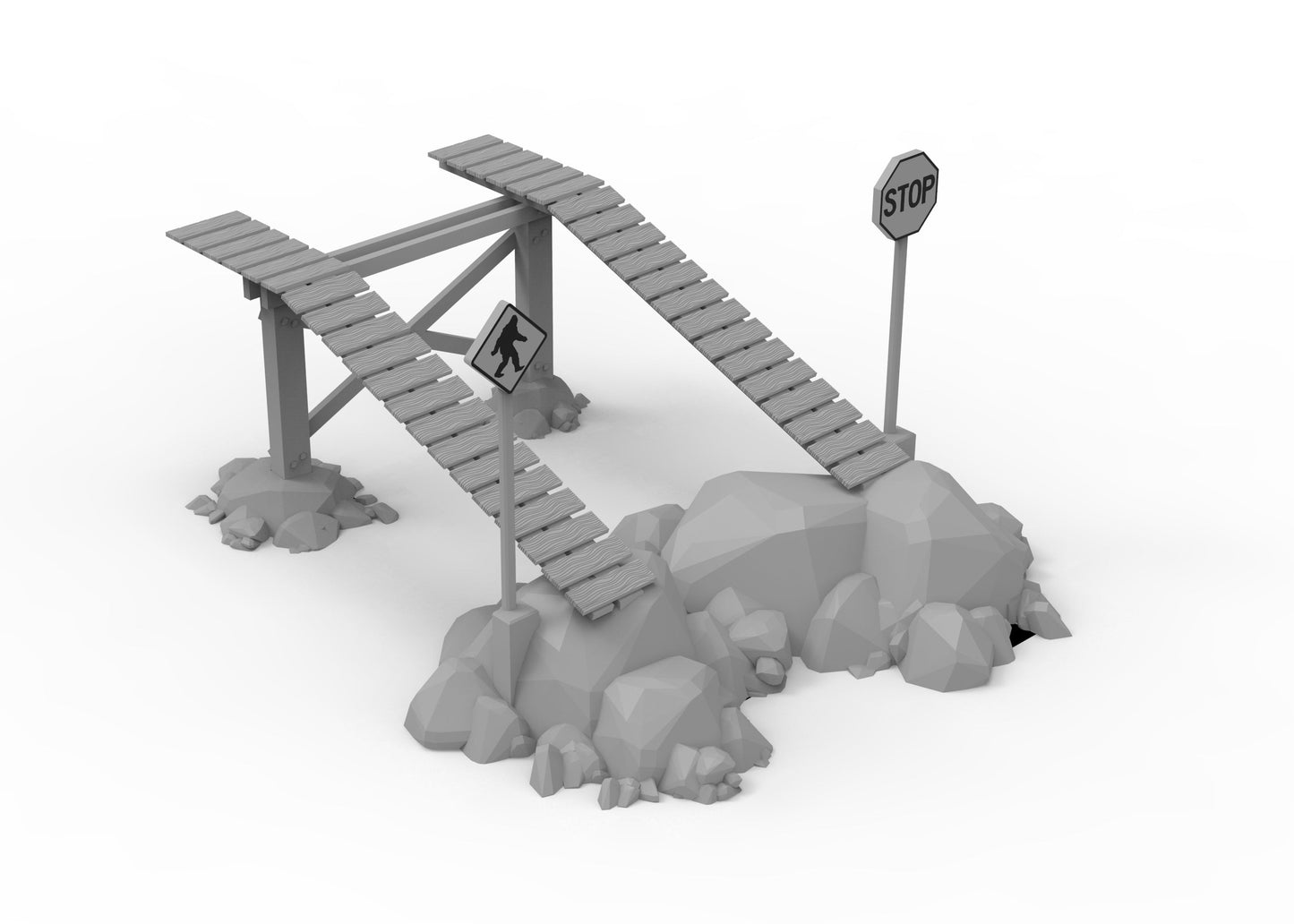 Modular Wooden Bridge