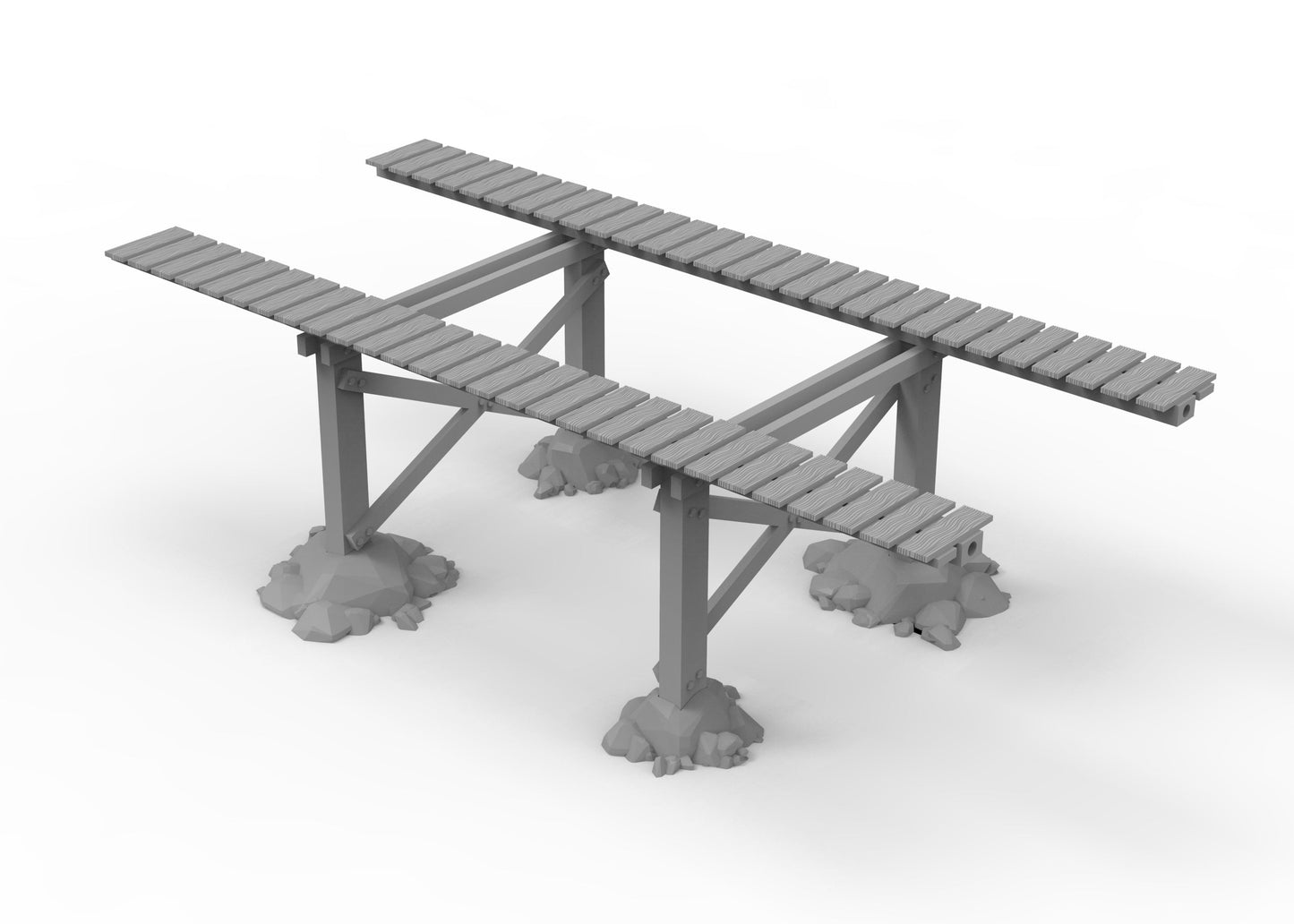 Modular Wooden Bridge