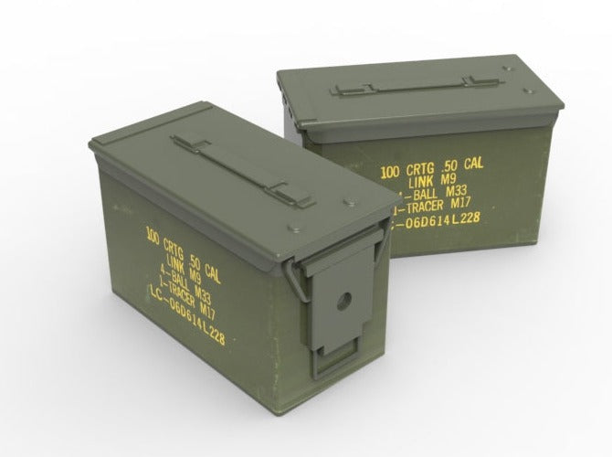 1/10 50 cal Ammo Box