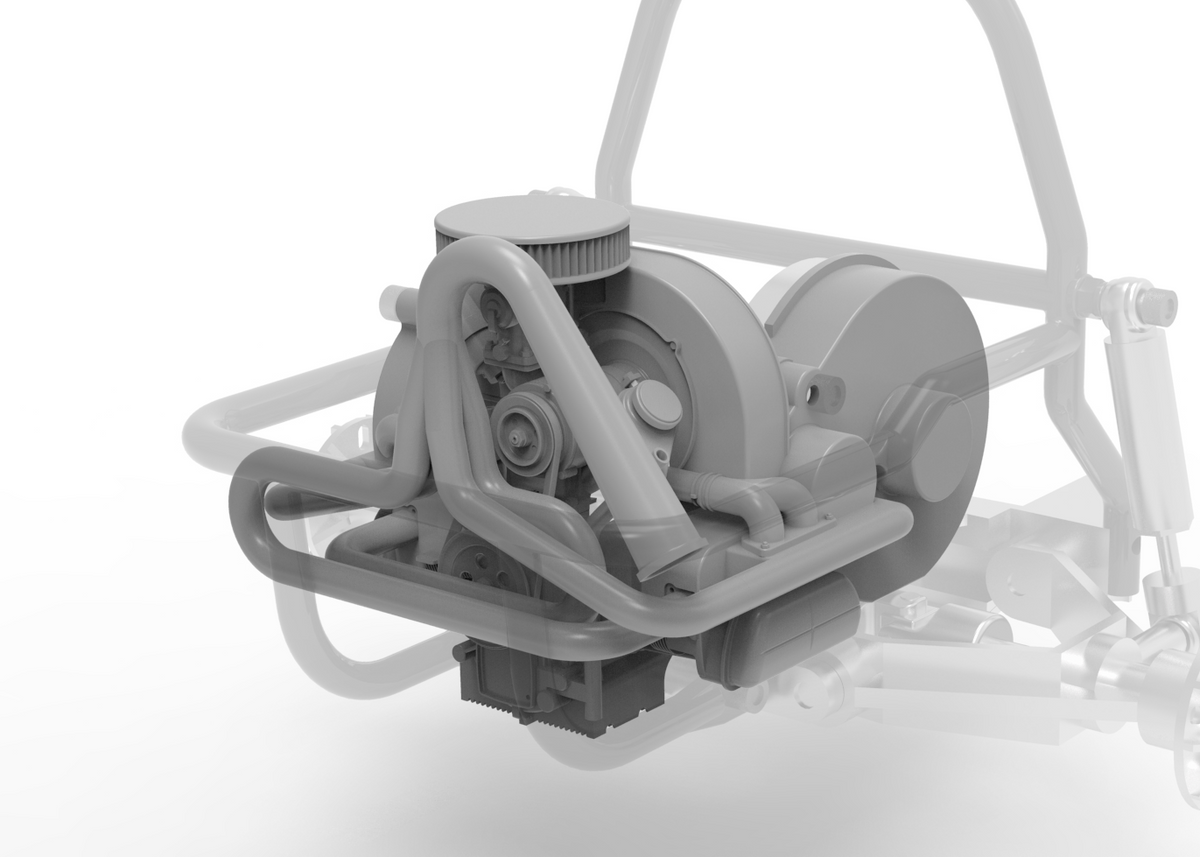 Sand Scorcher Mk3 Flat 4 High Detail Engine
