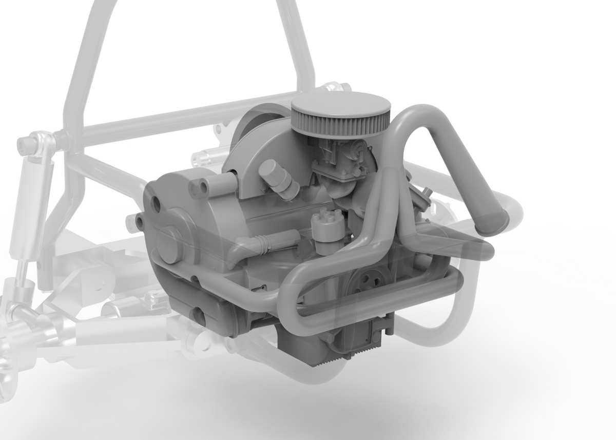 Sand Scorcher Mk3 Flat 4 High Detail Engine
