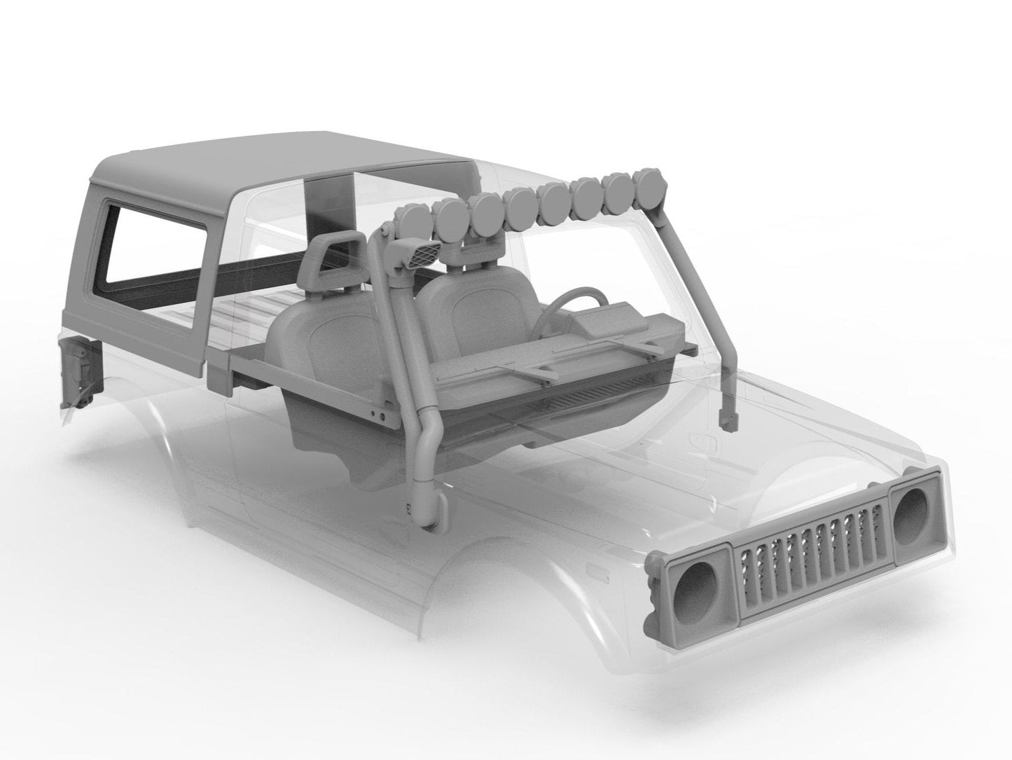 Bushido 12 detail parts set