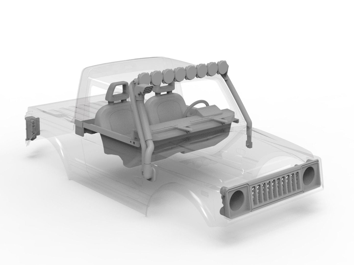 Bushido 12 detail parts set