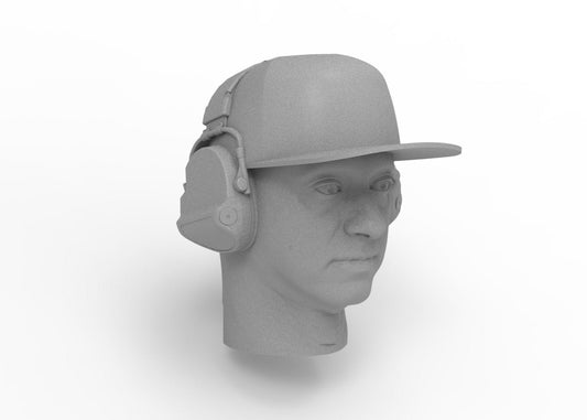 CJ-7 driver head - Reef with cap & headphones