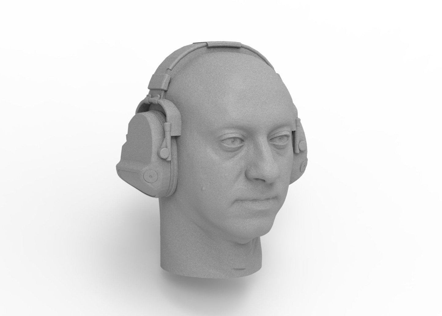 CJ-7 driver head - Reef with headphones