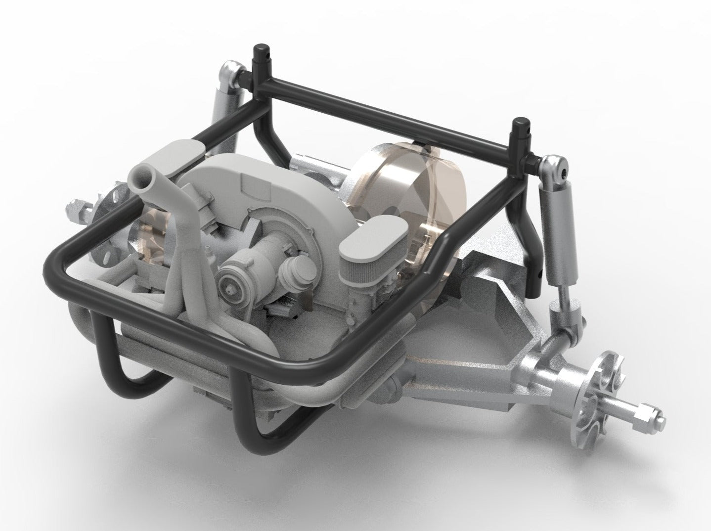 Sand Scorcher Flat 4 engine – Knight Customs