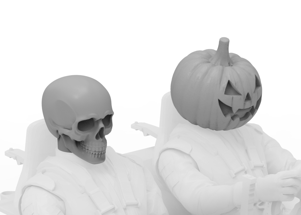 H10 Halloween driver heads
