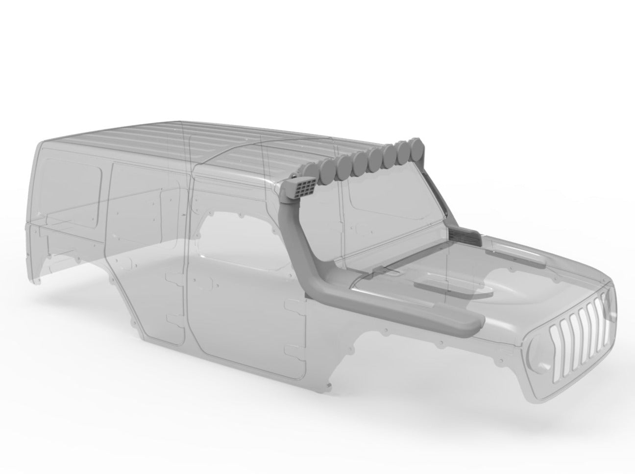 JL light bar & Snorkel