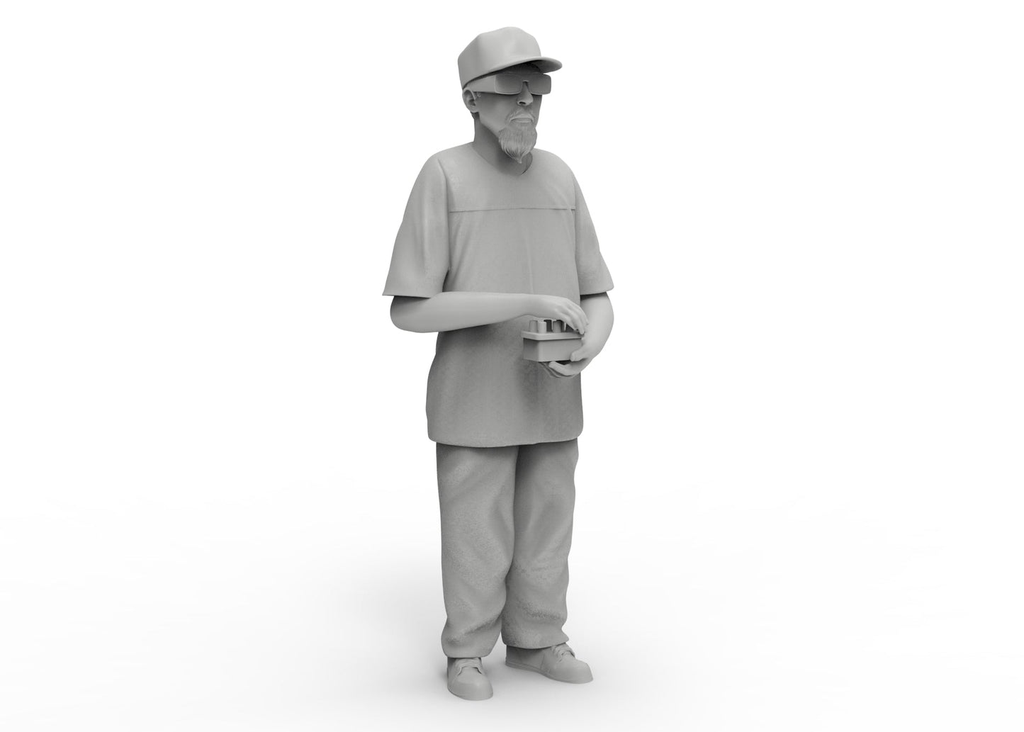 Lowrider standing figure