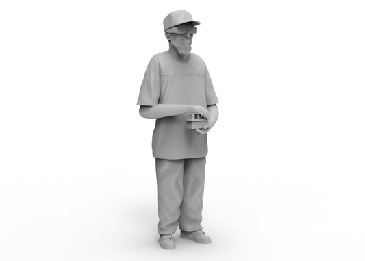 Lowrider standing figure