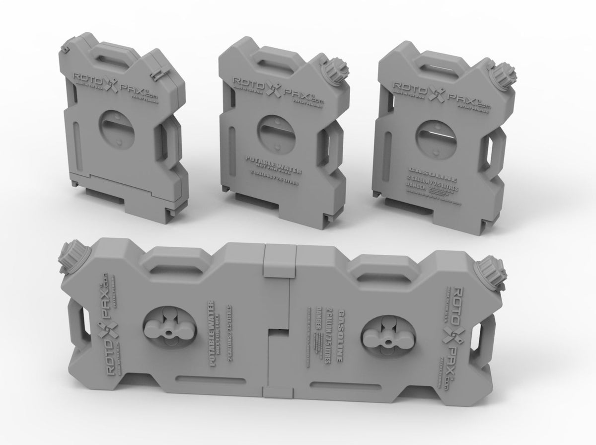 RotopaX 2 Gallon Fuel Packs High Detail – Knight Customs