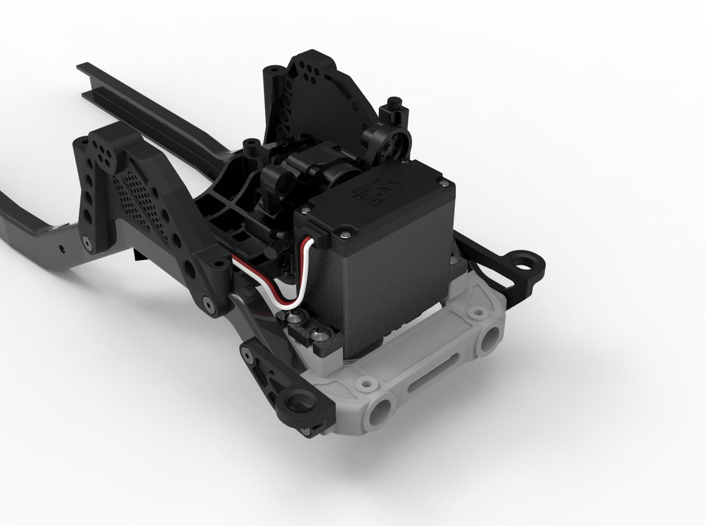 Servo winch chassis brace