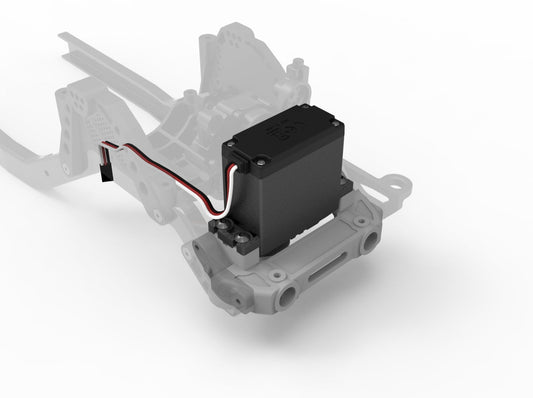 Servo winch chassis brace