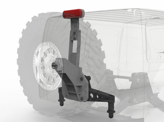 JL Tire Carrier & Brake light