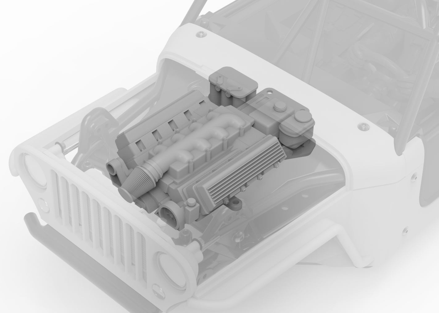 Terra Recon Stock Hood